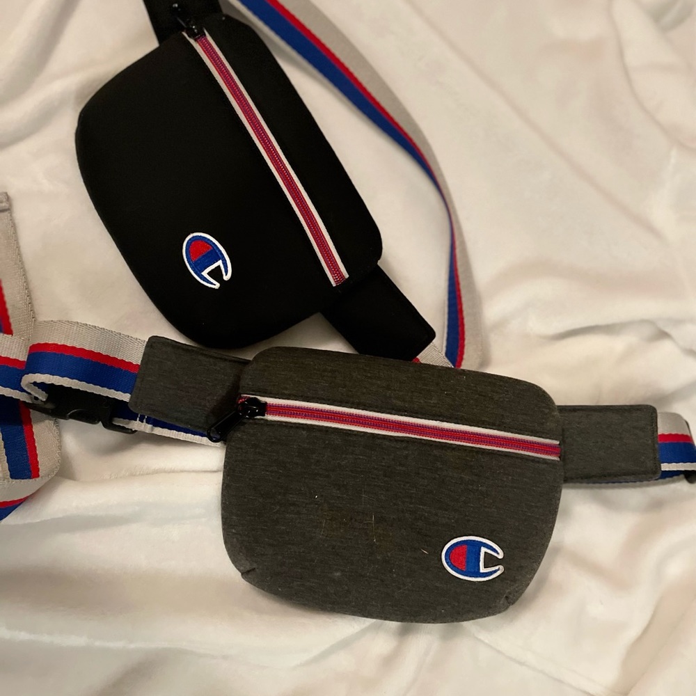 Champion Fannypacks, black and gray